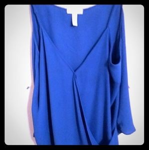 ✔Sale✔Plus Blue Tank Top